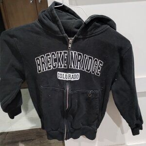 Kids Zippered "Breckenridge" Hoodie (Size Medium likely to run small);